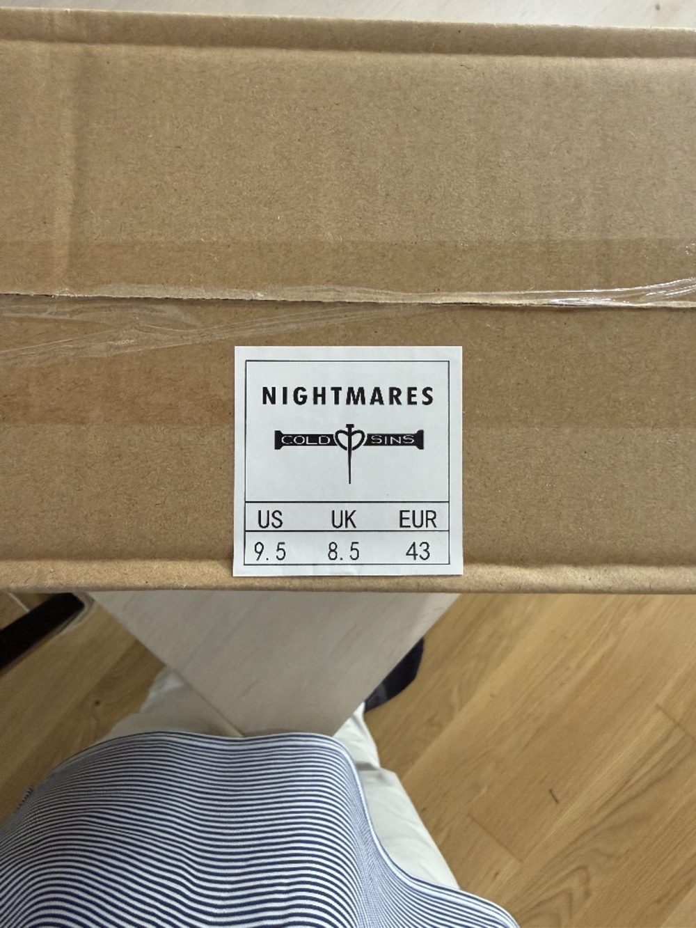 COLD SINS NIGHTMARES Size 9.5 - Picture 10 of 14